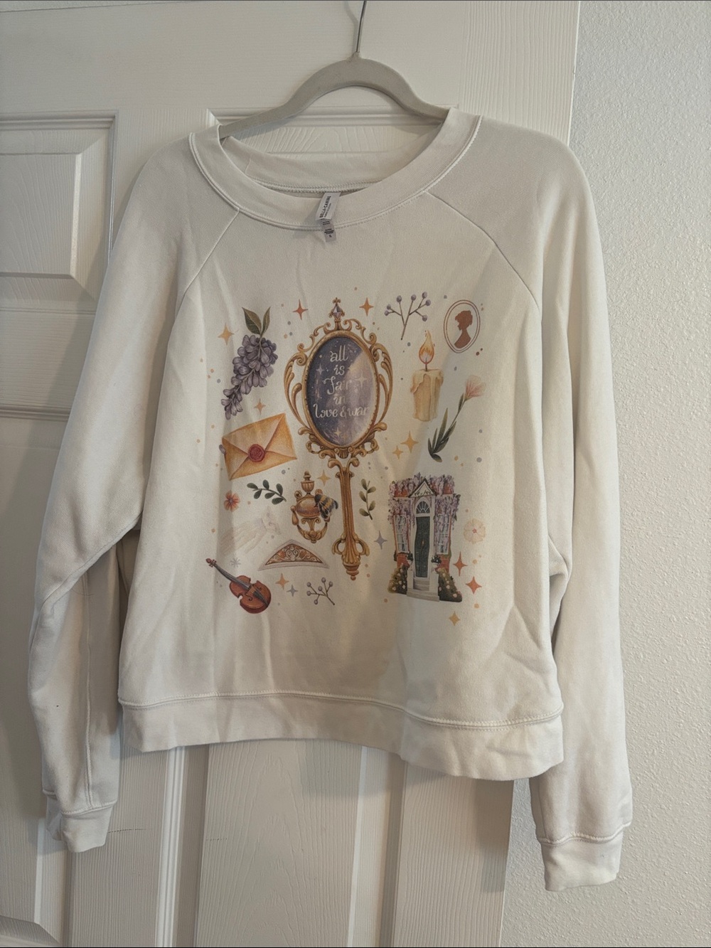 Bridgerton Inspired Graphic Cozy Sweatshirt
